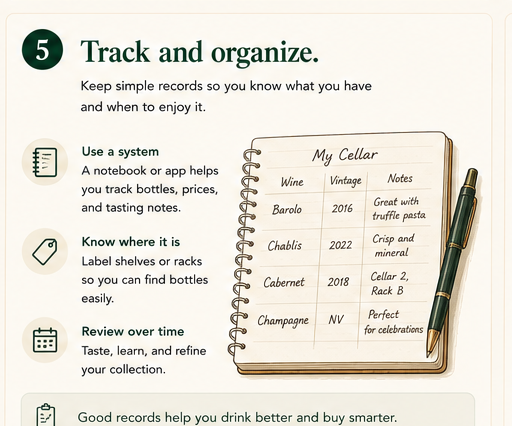 Track and organize