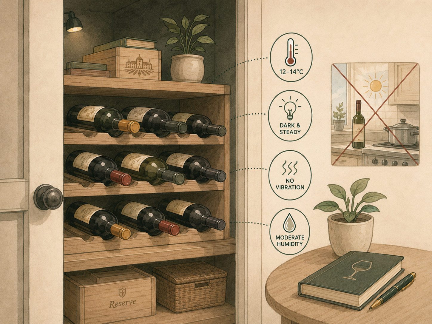 Where to keep bottles